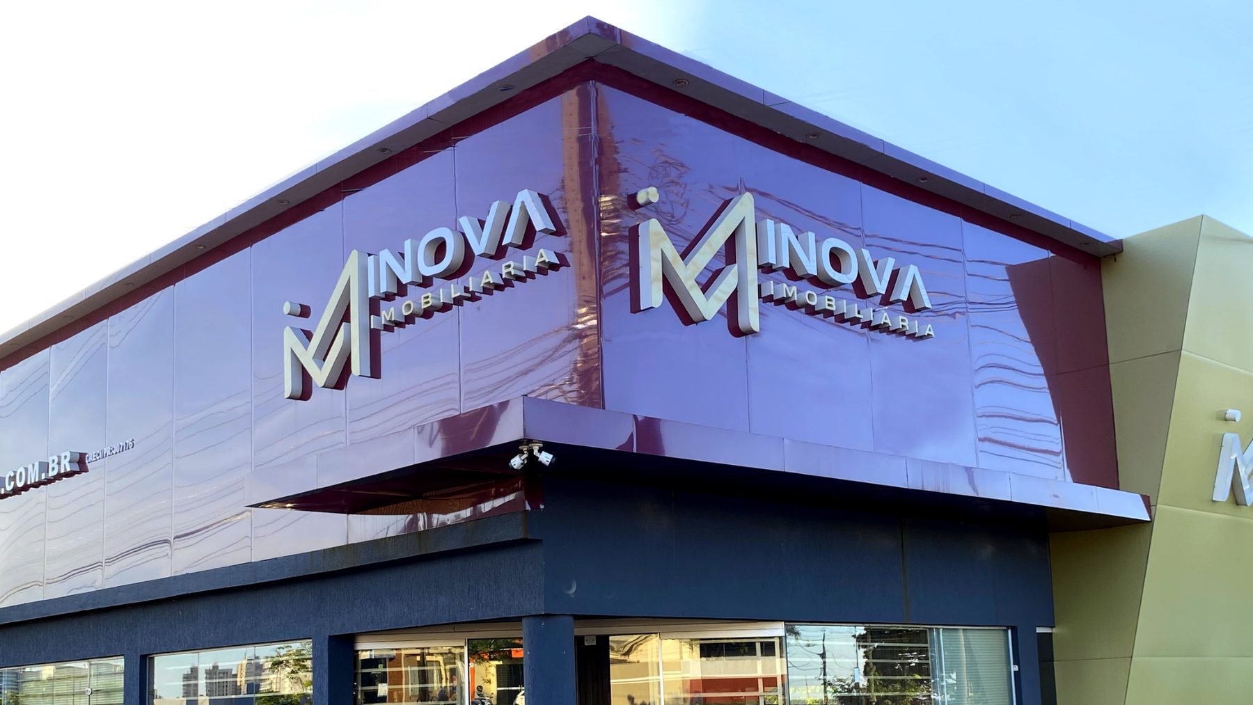 Fachada da INOVA Imobiliária em Cascavel